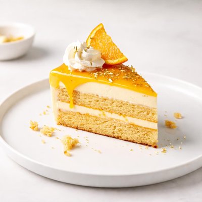 Image of Golden Grand Marnier Cake