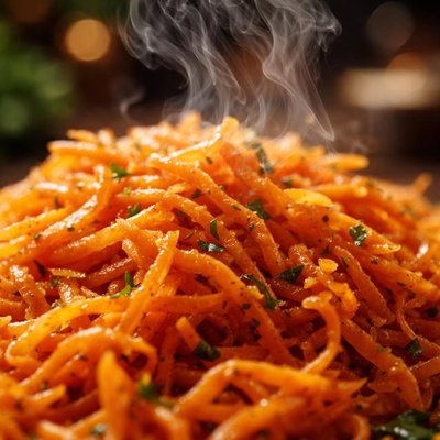 Image of Golden Grated Carrots