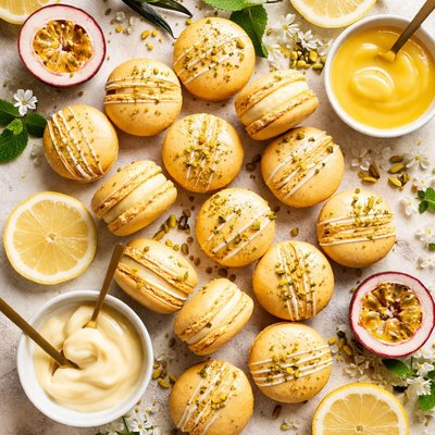 Image of Golden Macaroons