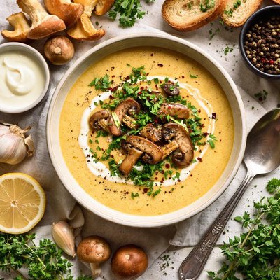 Image of Golden Mushroom Soup