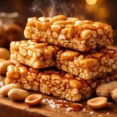 Image of Golden Peanut Bars