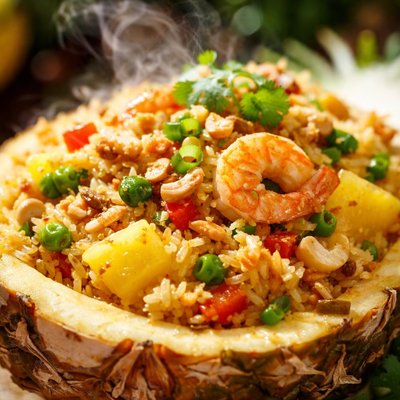 Image of Golden Pineapple Rice