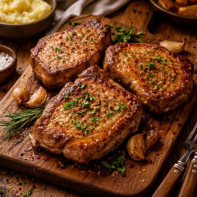 Image of Golden Pork Chops