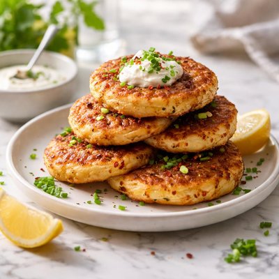 Image of Golden Potato Cakes