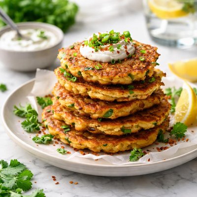 Image of Whole30 Golden Potato Fritters