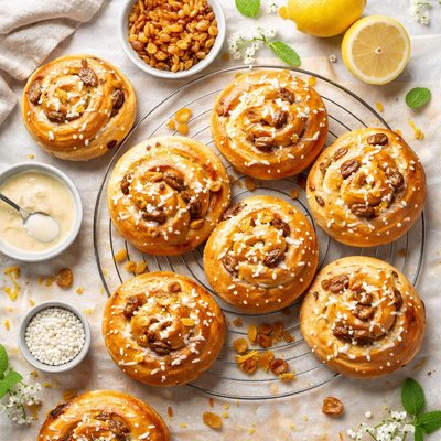Image of Golden Raisin Breakfast Buns
