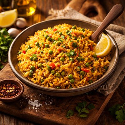 Image of Golden Rice Orzo