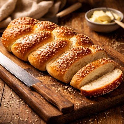Image of Golden Sesame Braid