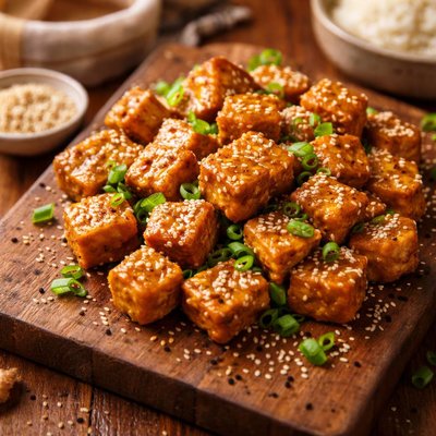 Image of Golden Sesame Tofu