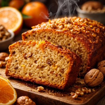 Image of Golden Tangerine Nut Bread
