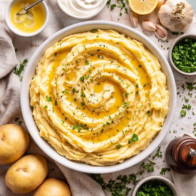 Image of Golden Whipped Potatoes