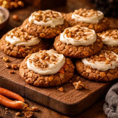 Image of Gone Quick Carrot Cake Cookies