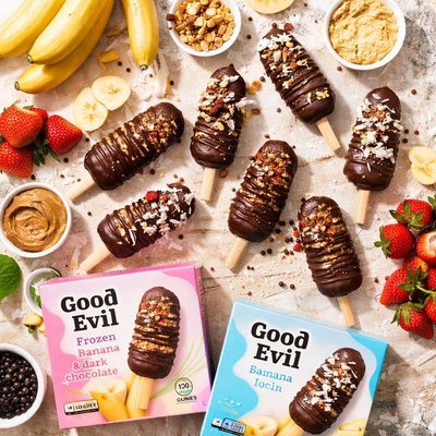 Image of Good Evil Frozen Banana Lollies