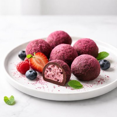 Image of Good for You Berry Truffles