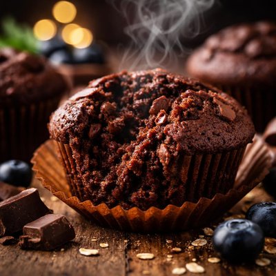 Image of Good for You Chocolate Muffins