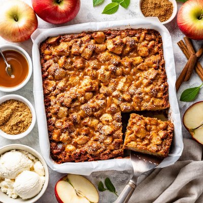 Image of Gooey Apple Cake