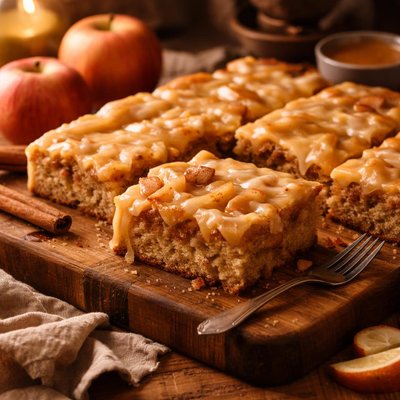 Image of Gooey Apple Sheet Cake