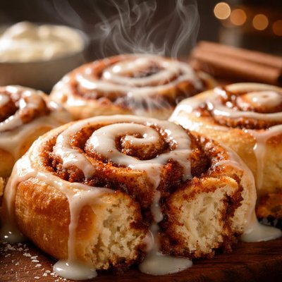 Image of Gooey Cinnamon Rolls Bread Machine Recipe
