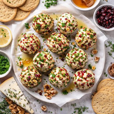 Image of Gorgonzola and Cream Cheese Balls
