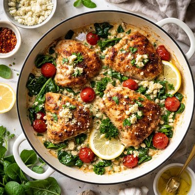 Image of Gorgonzola Chicken Thighs