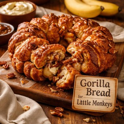 Image of Gorilla Bread for Little Monkeys