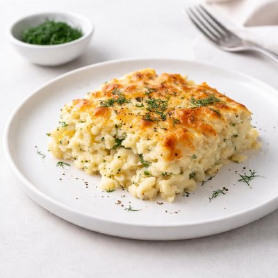 Image of Gouda and Dill Mashed Potato Casserole
