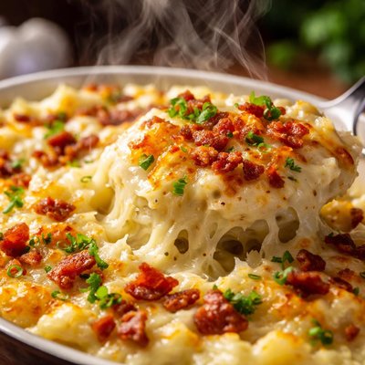 Image of Gouda Mashed Potato Casserole
