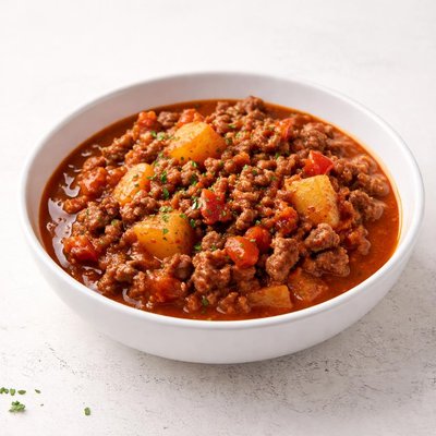 Image of Goulash Made with Hamburger