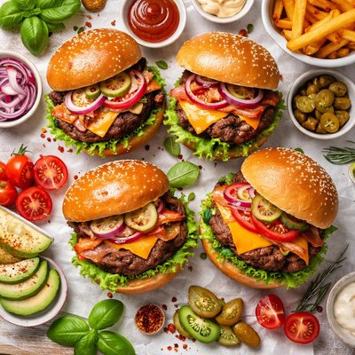 Image of Gourmet Beef Burgers