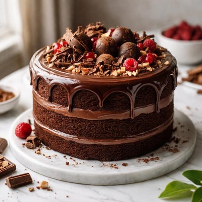 Image of Gourmet Chocolate Cake