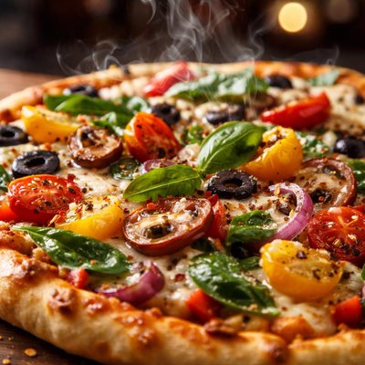 Image of Gourmet Cruisers Vegetarian Pizza