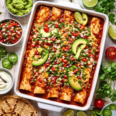 Image of Gourmet Enchiladas