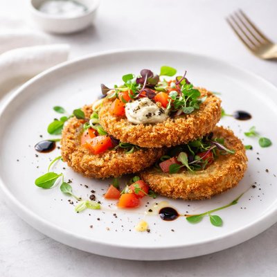 Image of Gourmet Fried Green Tomatoes