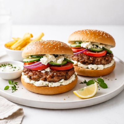 Image of Gourmet Greek Burgers