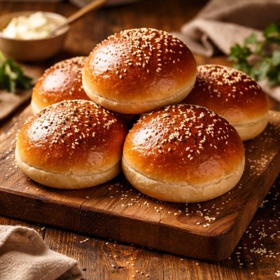 Image of Gourmet Hamburger Buns