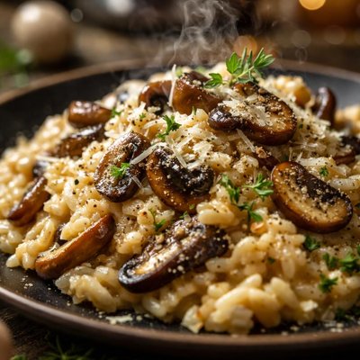 Image of Gourmet Mushroom Risotto