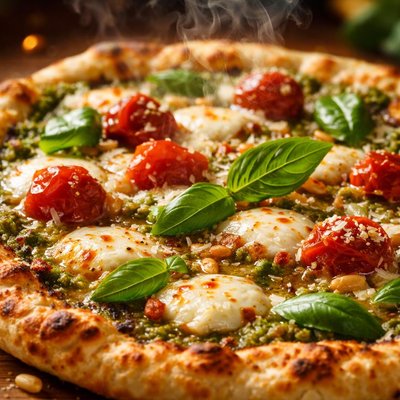Image of Gourmet Pesto Pizza