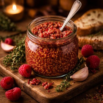 Image of Grainy Raspberry Mustard