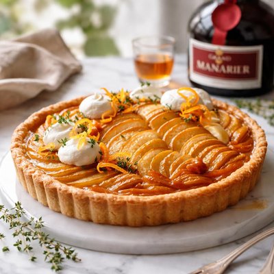Image of Grand Marnier Apple Tarte