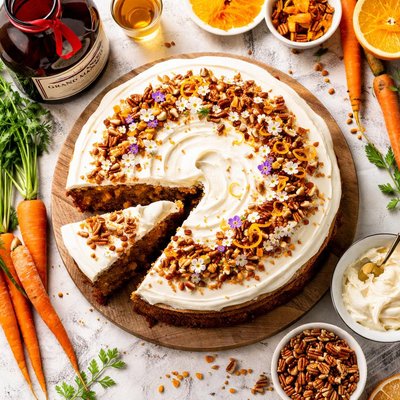 Image of Grand Marnier Carrot Cake