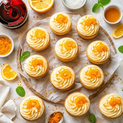 Image of Grand Marnier Cupcakes