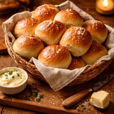 Image of Grandpa Harveys Famous Hot Rolls