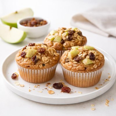 Image of Granny Smith Apple Raisin Chunky Yummy Muffins
