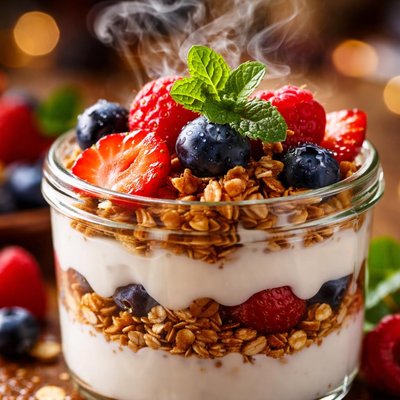 Image of Granola Yogurt Berry Parfait