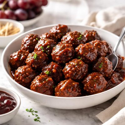 Image of Grape Jelly Meatballs