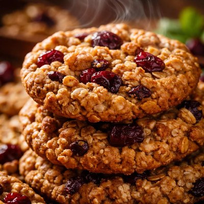 Image of Grape Nuts Oatmeal Cranberry Cookies
