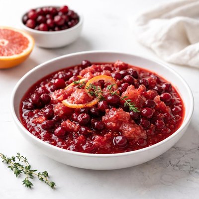 Image of Grapefruit Cranberry Sauce