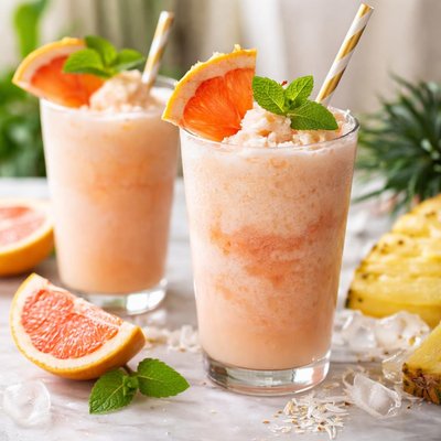 Image of Grapefruit Pina Colada Freeze
