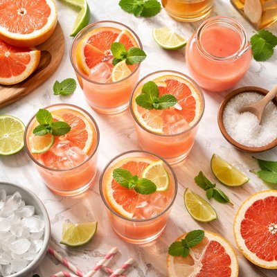 Image of Grapefruit Rum Coolers