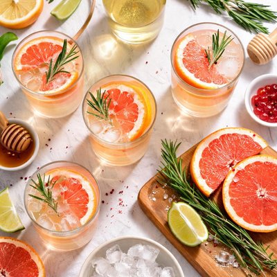 Image of Grapefruit White Wine Spritzer